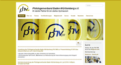 Desktop Screenshot of phv-bw.de